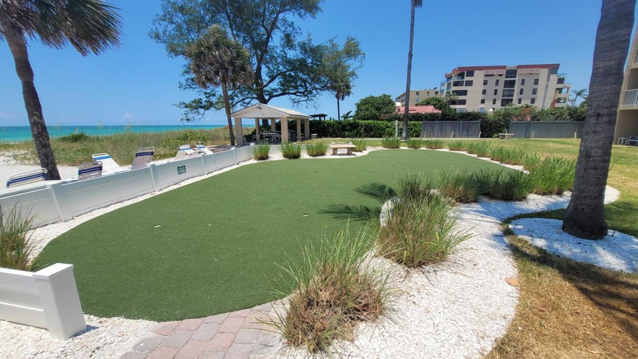 Beach Front Condo Paradise. Ground Floor.Studio. Longboat Key Bagian luar foto